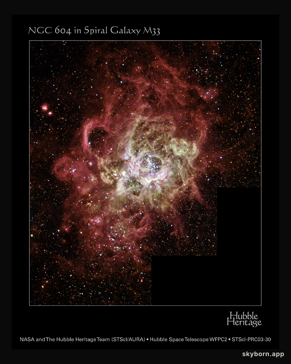 NGC 604: Giant Stellar Nursery