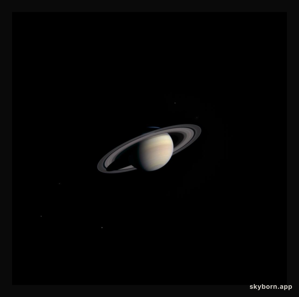 Cassini Approaches Saturn