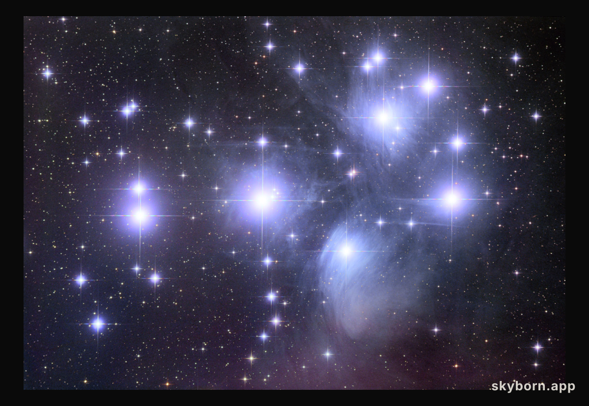 The Pleiades Star Cluster