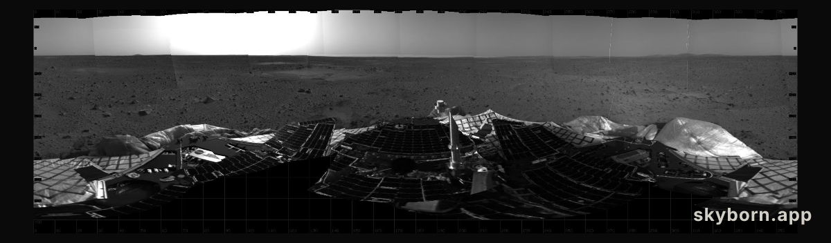 Spirit Pan from Gusev Crater