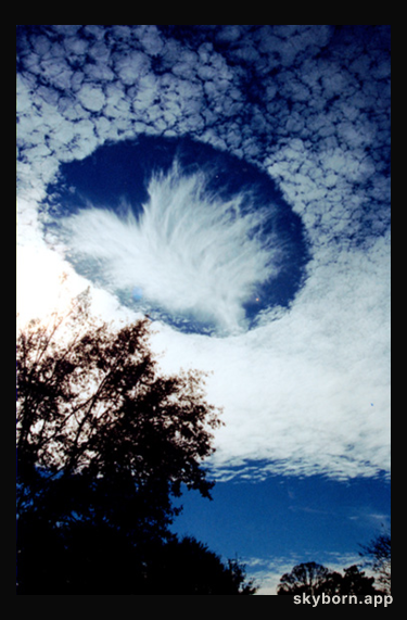 A Hole Punch Cloud Over Alabama
