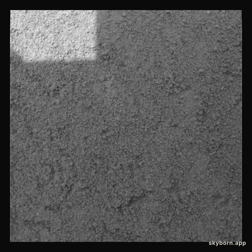 A Close-Up of Martian Soil