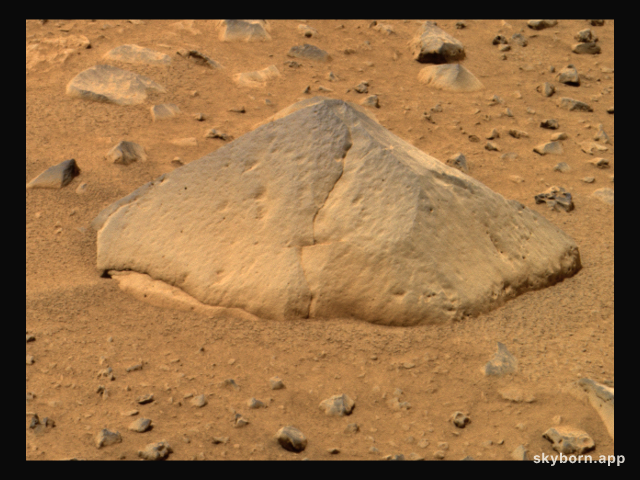 Adirondack Rock on Mars