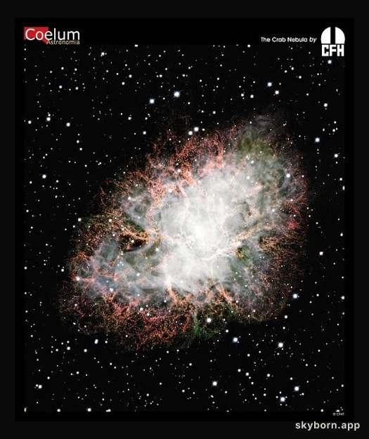 The Crab Nebula from CFHT
