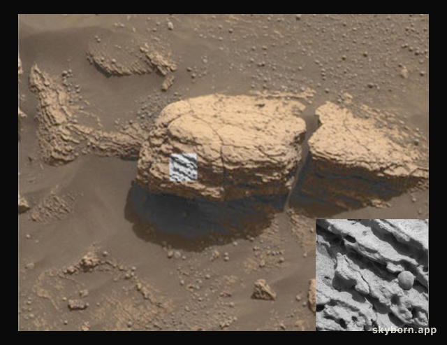 Unusual Spherules on Mars