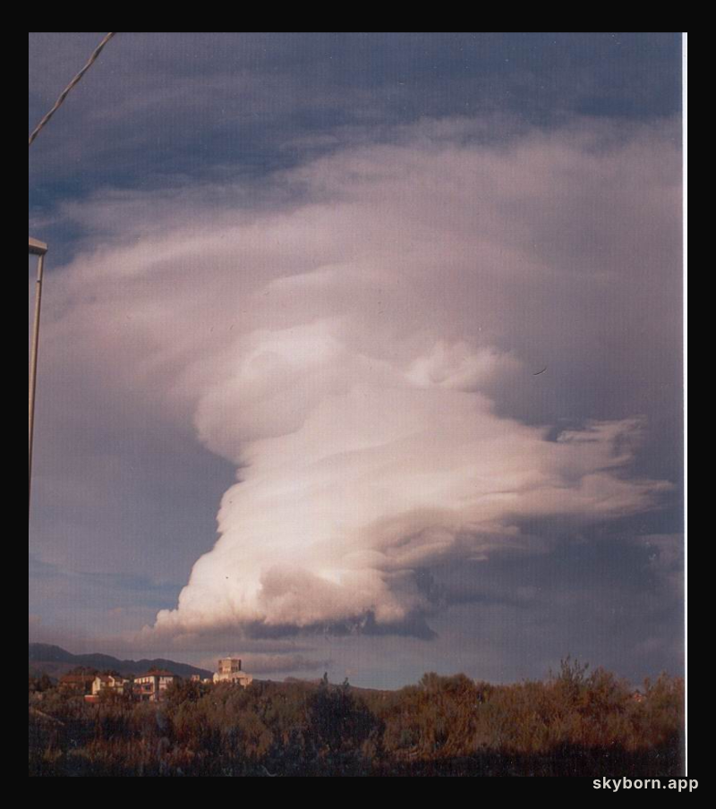 Anvil Cloud Over Sicily