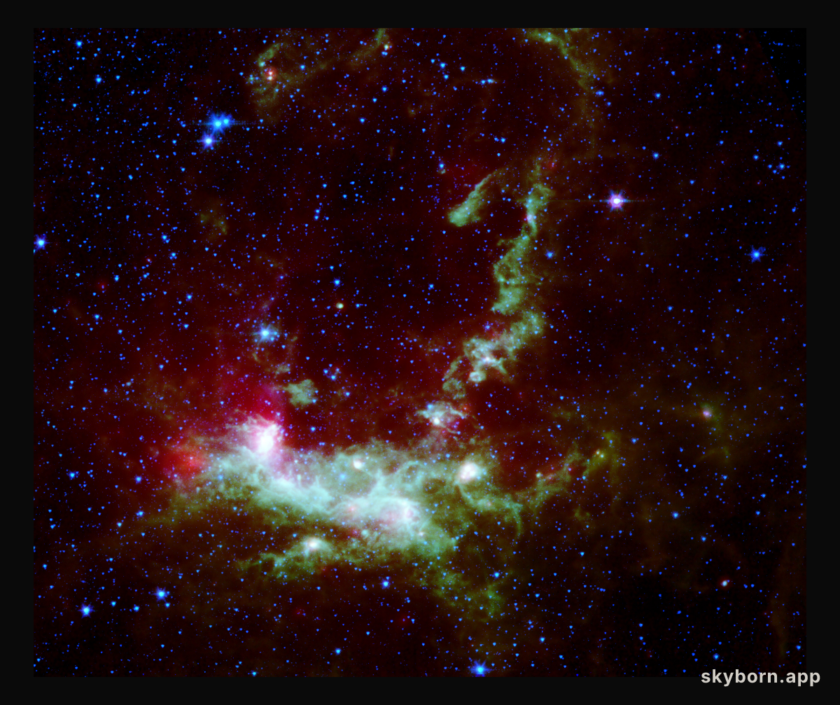 Henize 206: Cosmic Generations