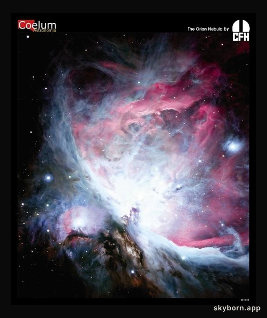 The Orion Nebula from CFHT