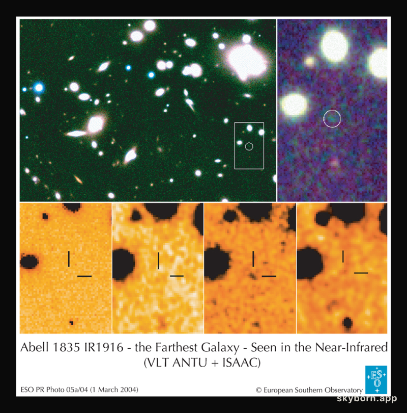 Redshift 10: Evidence for a New Farthest Galaxy