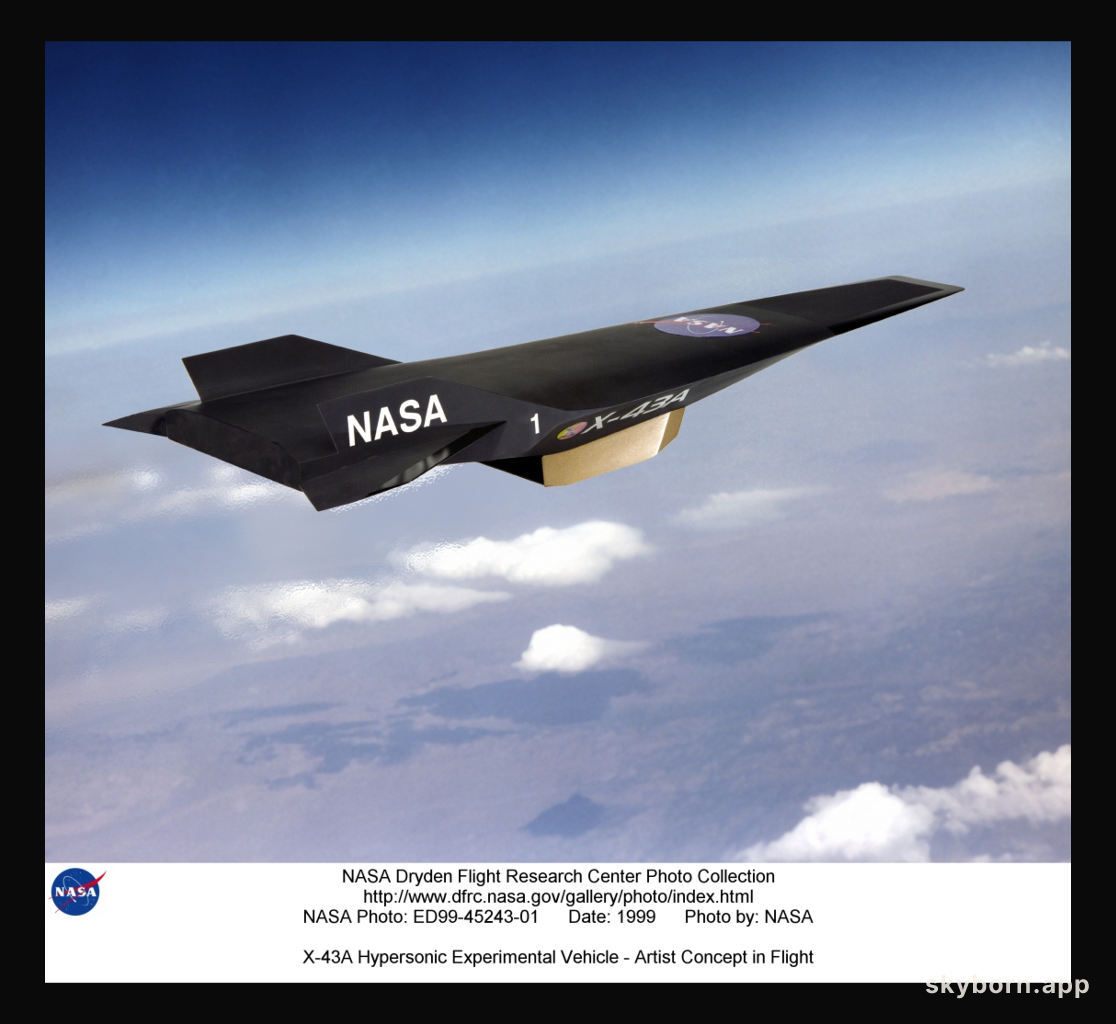 NASA's X-43A Scramjet Sets Air Speed Record