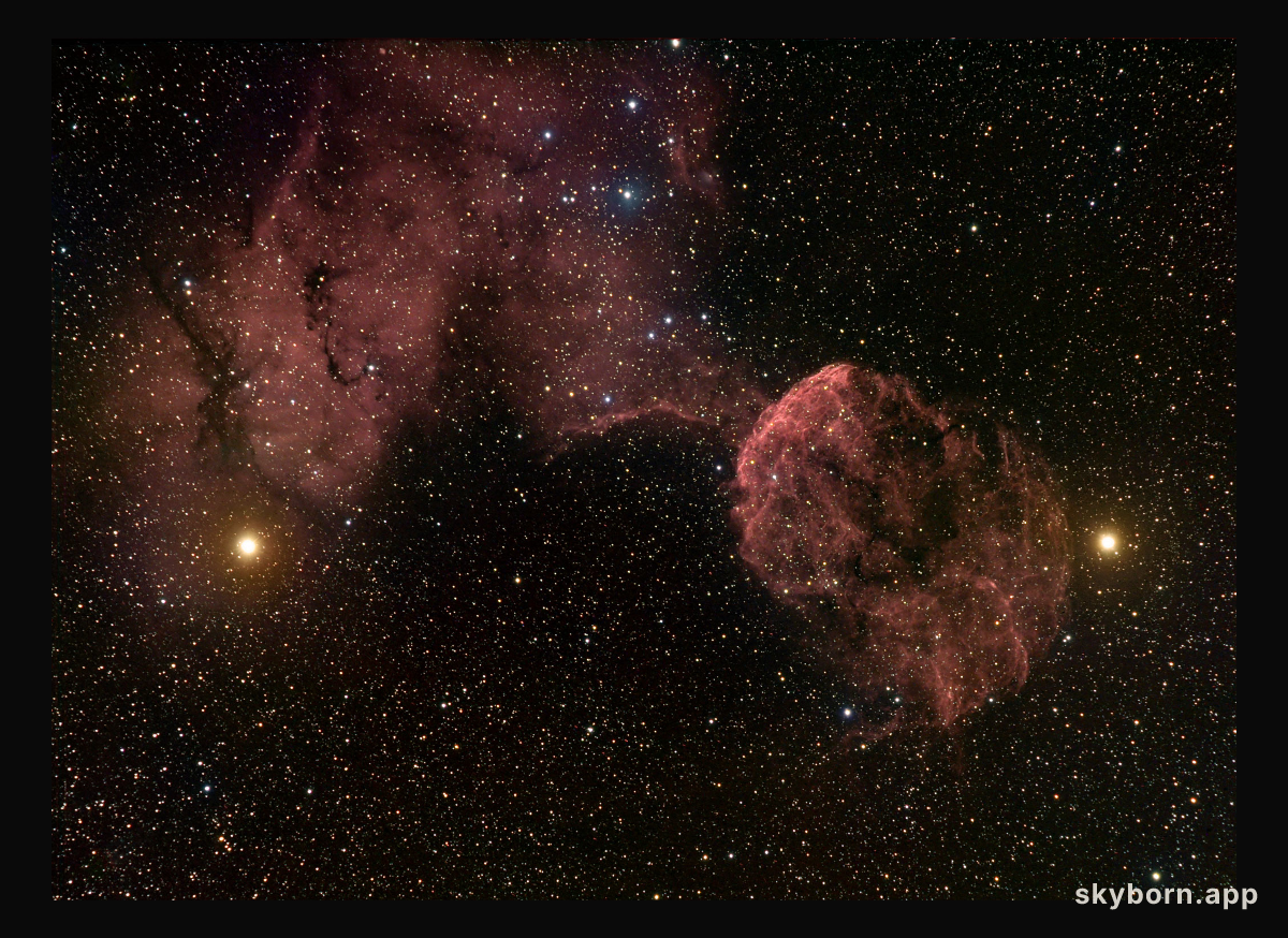 Elusive Jellyfish Nebula