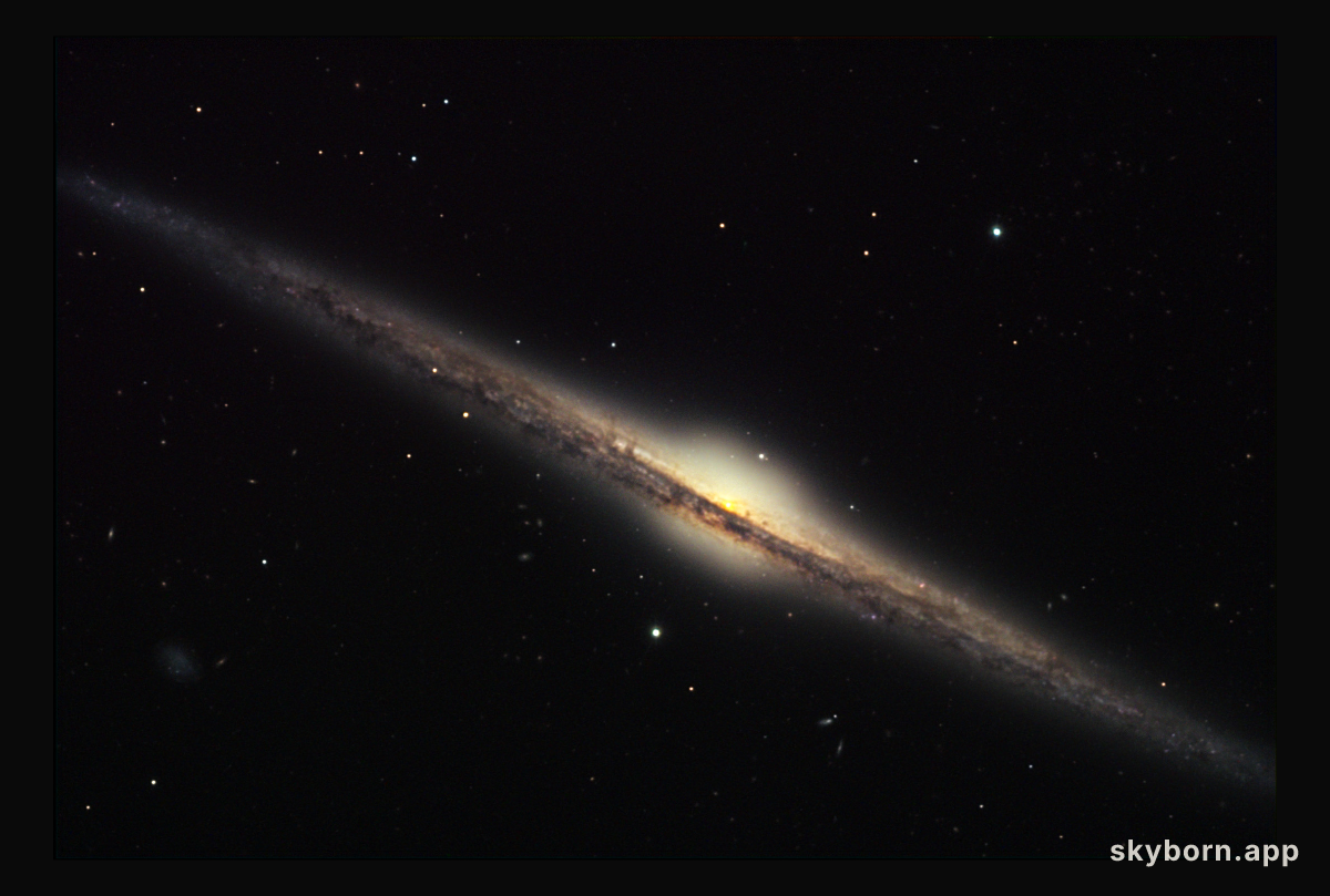 NGC 4565: Galaxy on the Edge