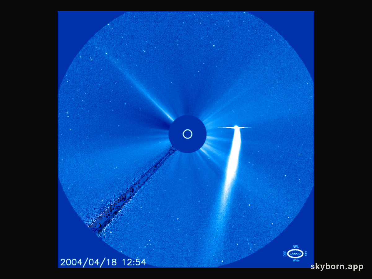Comet Bradfield Passes the Sun