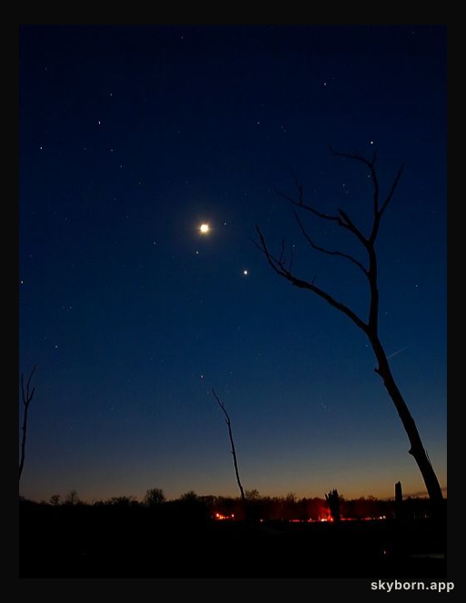 A Western Sky at Twilight