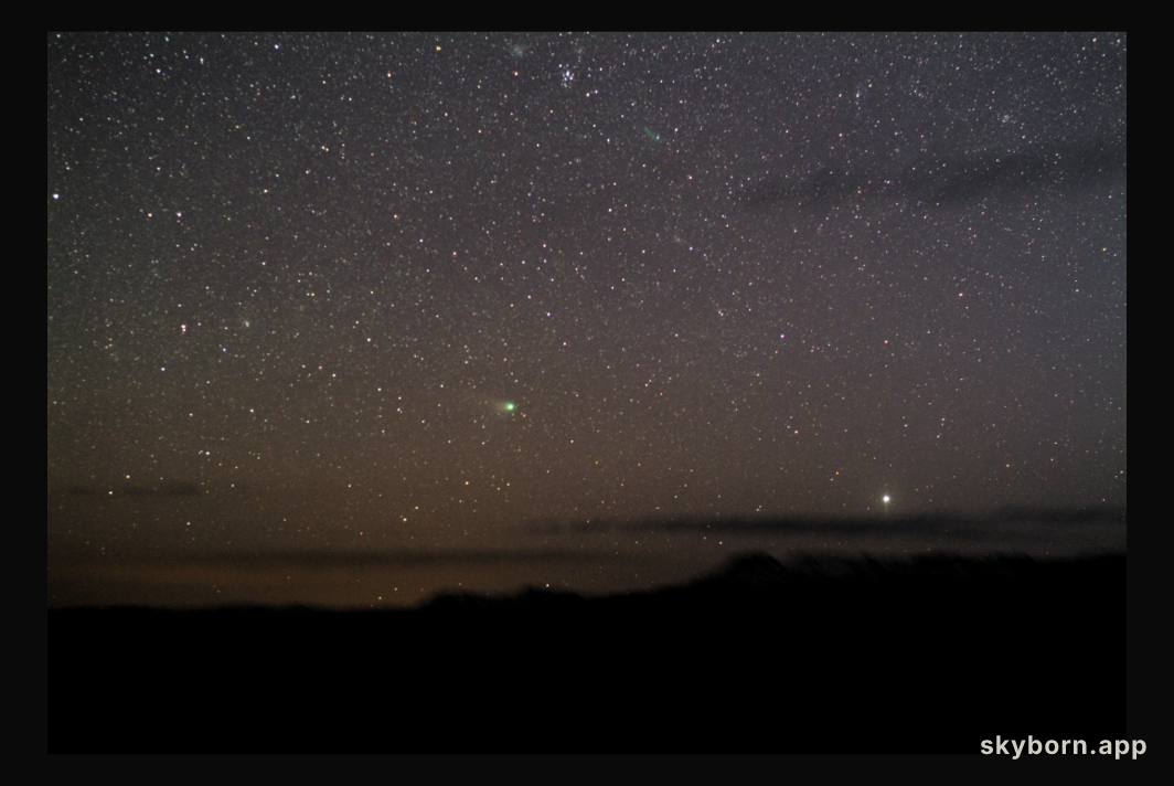 Look West for a NEAT Comet