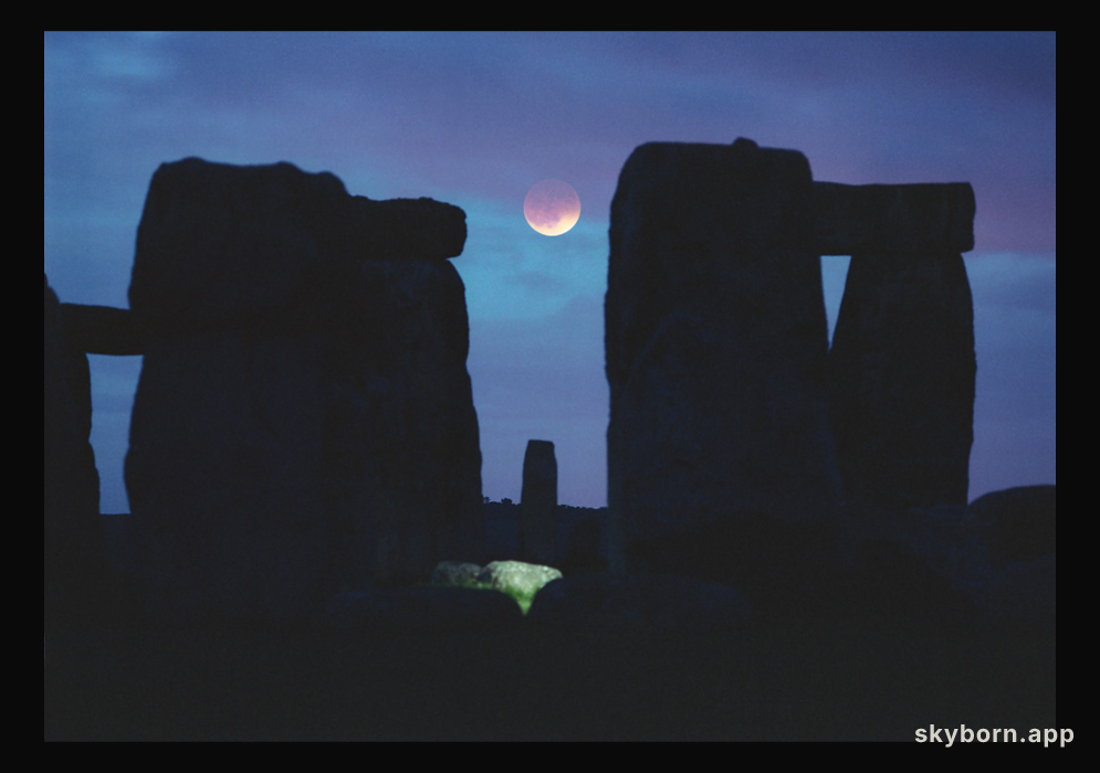 Moon Between the Stones
