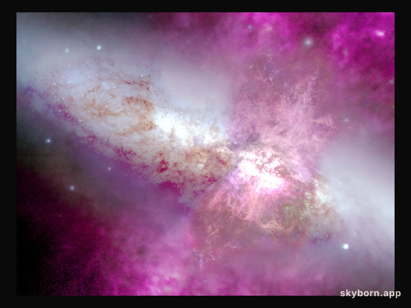 The Supergalactic Wind from Starburst Galaxy M82