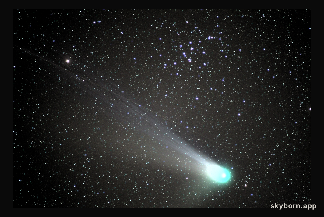 Comet NEAT and the Beehive Cluster
