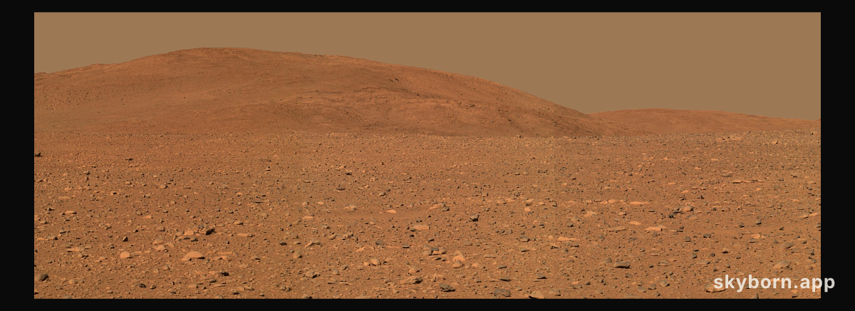 Spirit Rover Reaches the Columbia Hills on Mars