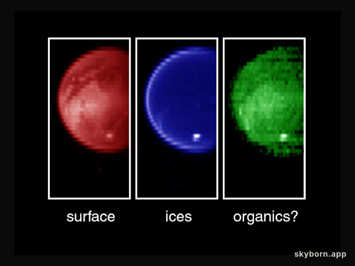 Titan from Cassini in Infrared