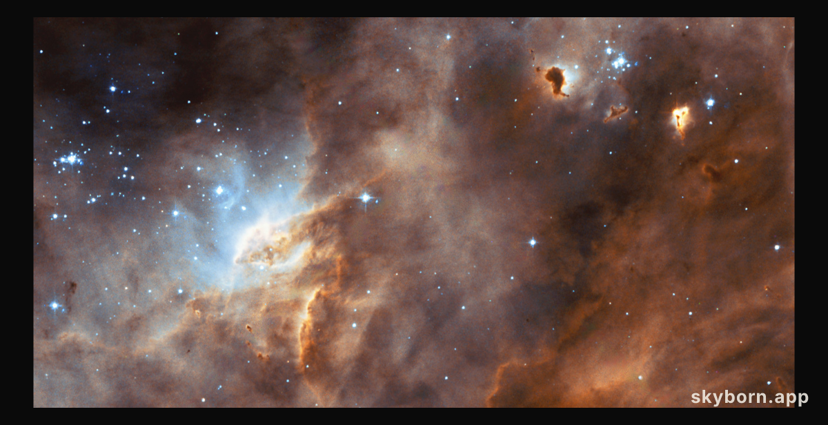 N11B: Star Cloud of the LMC