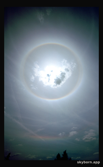 Solar Arcs and Halos