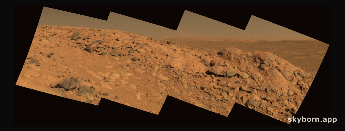 Looking Out Over Mars