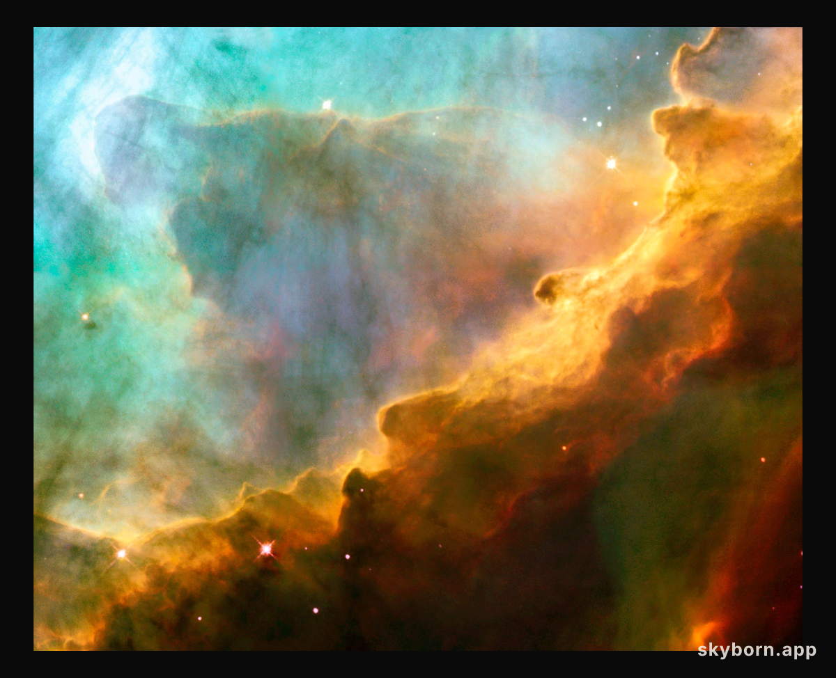 M17: A Hubble Close-Up