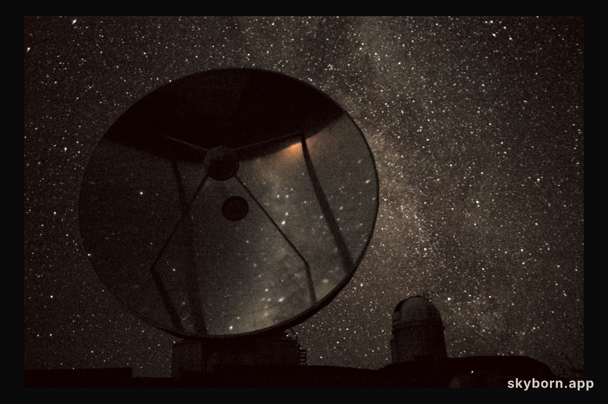 La Silla's Starry Night