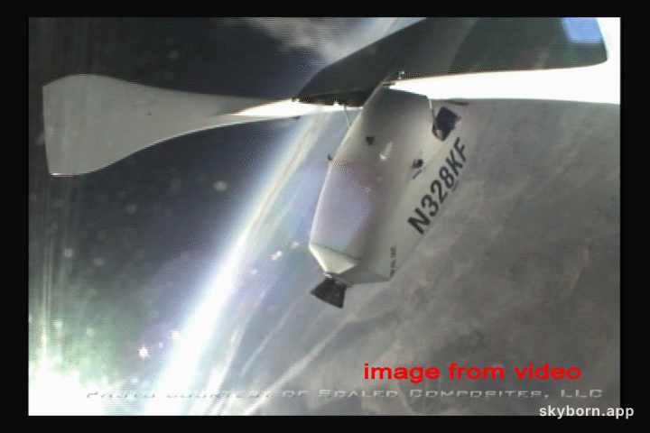 SpaceShipOne Wins the X-Prize