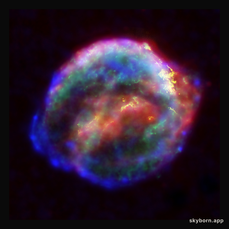 Kepler's SNR from Chandra, Hubble, and Spitzer