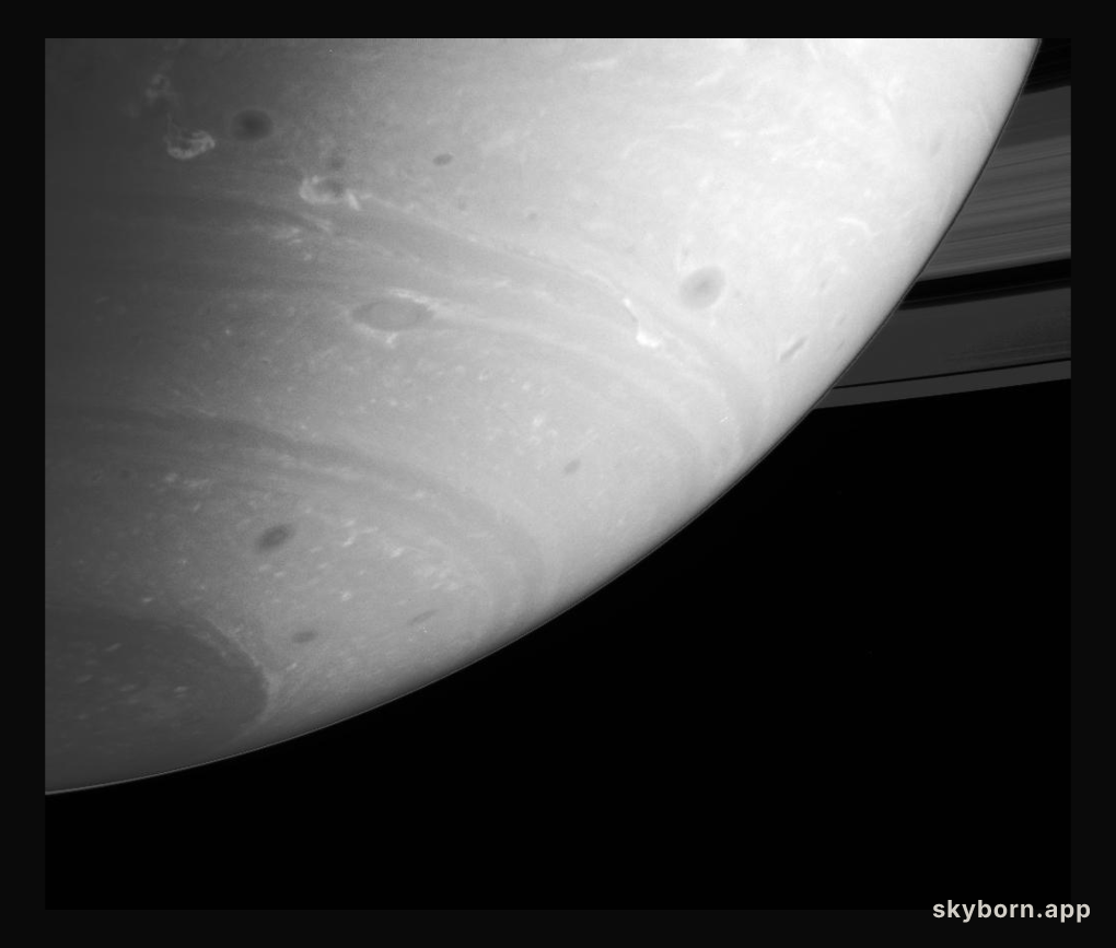 Storm Alley on Saturn