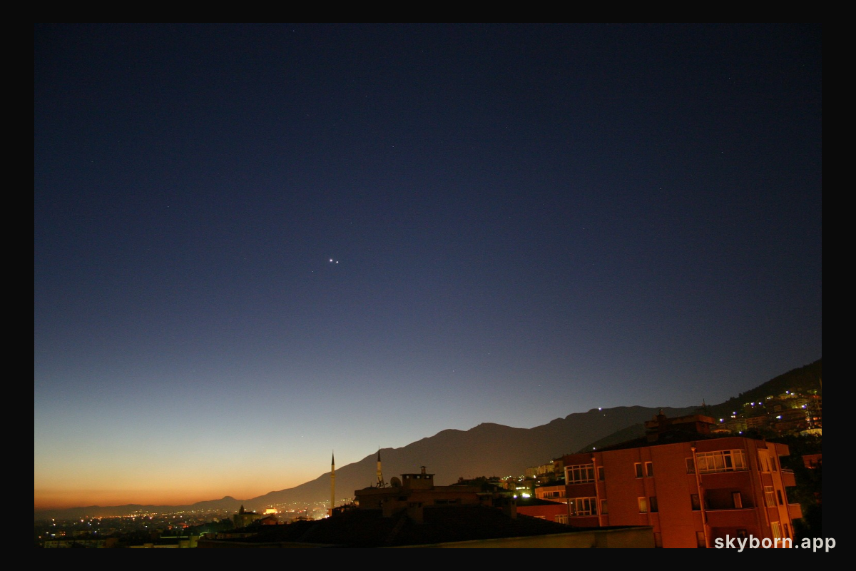 Jupiter and Venus at Sunrise