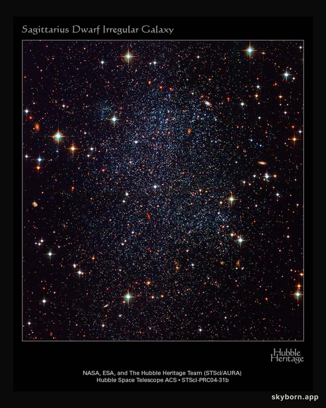Sagittarius Dwarf Irregular Galaxy