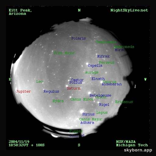 Leonid Meteors Streak