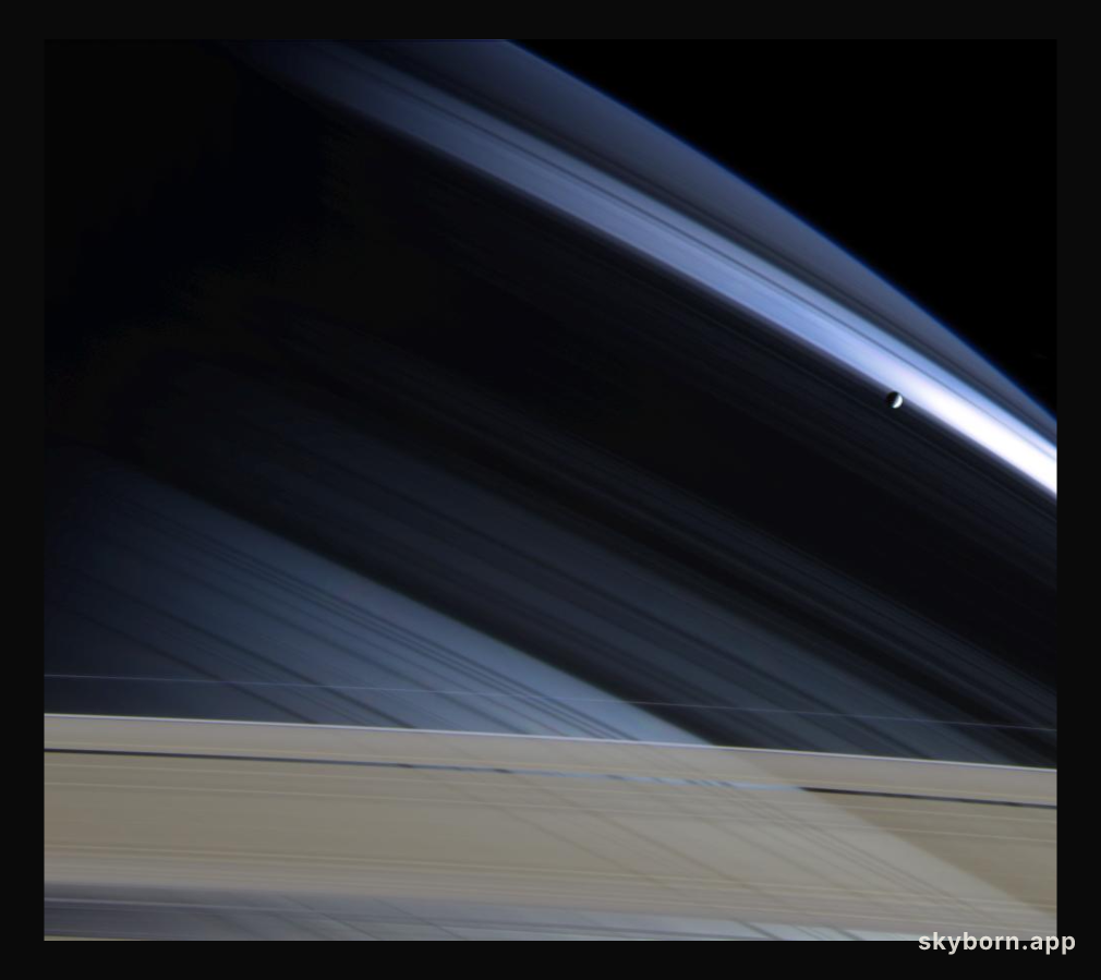 Mimas, Rings, and Shadows