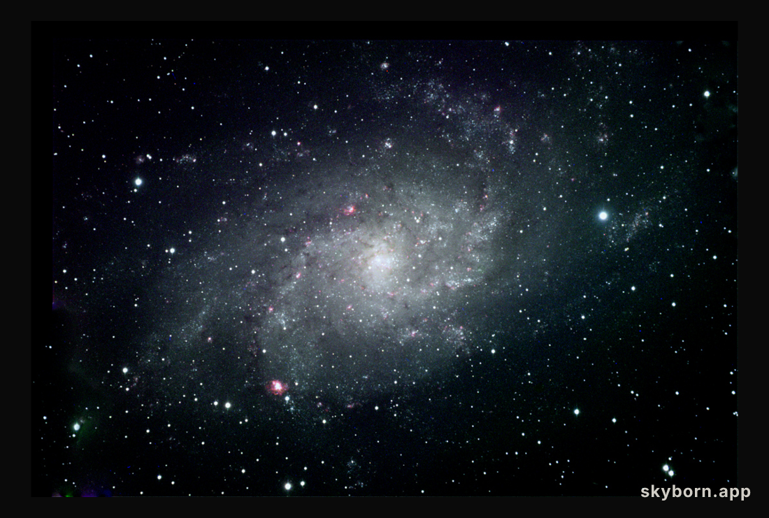 Nearby Spiral M33