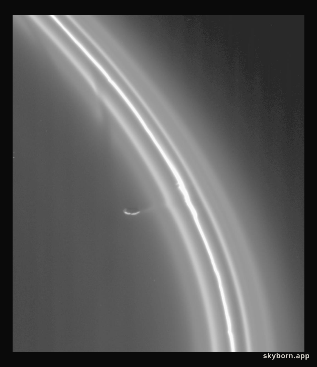 Prometheus and the Rings of Saturn