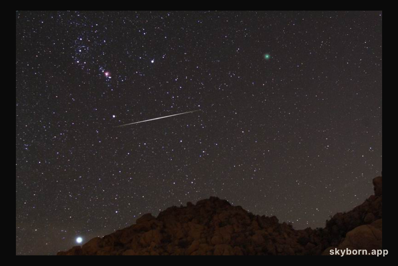 Comet, Meteor, Nebula, Star