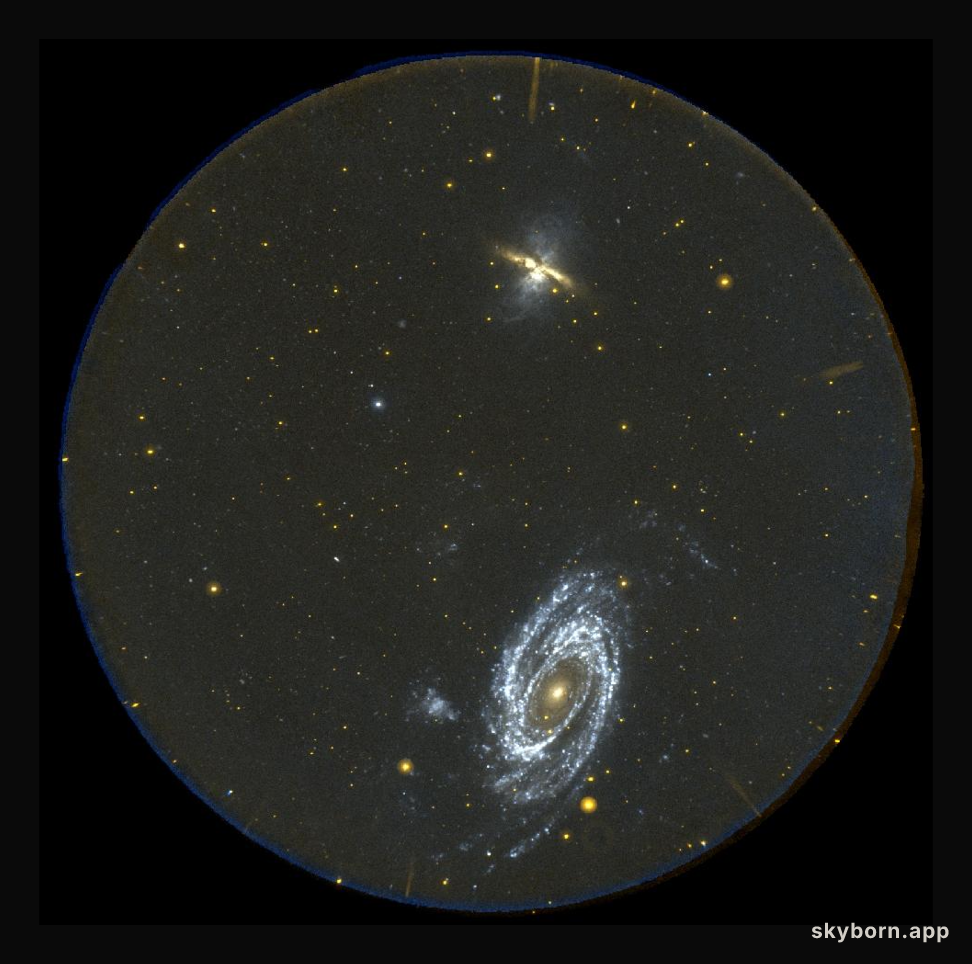 M81 and M82: GALEX Full Field