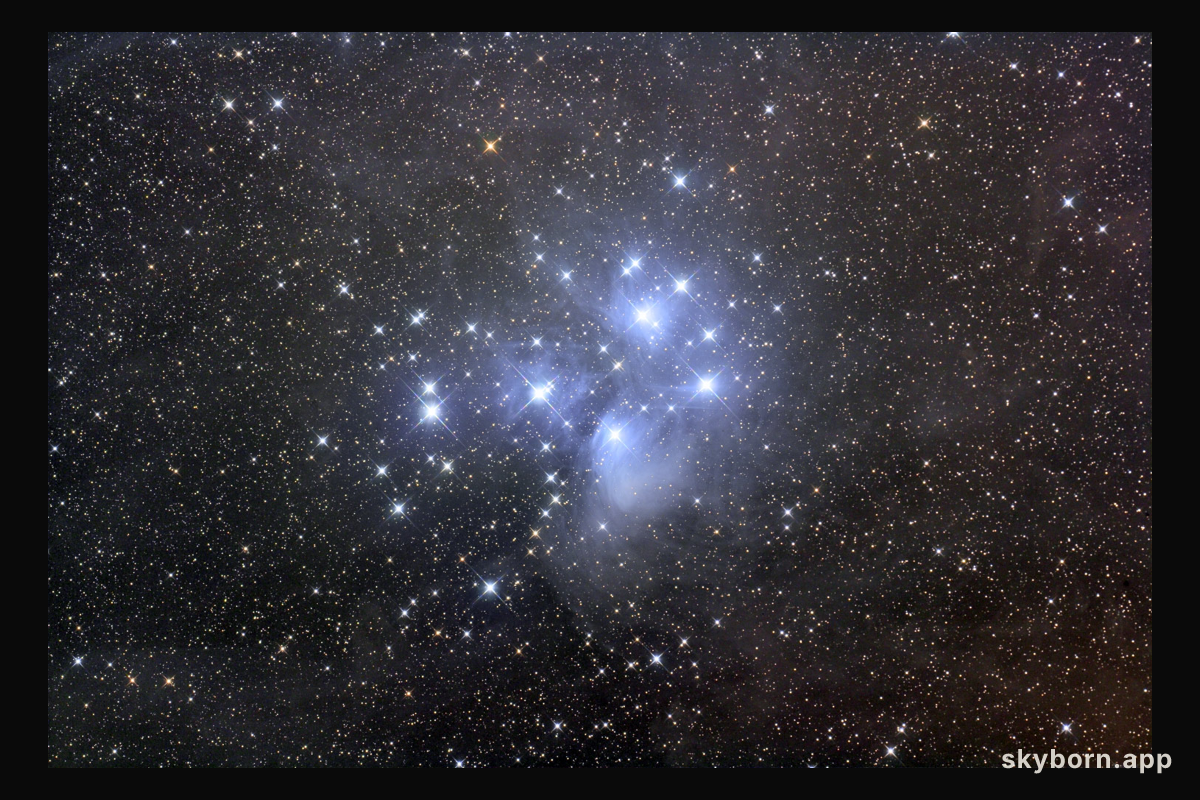 The Pleiades Star Cluster