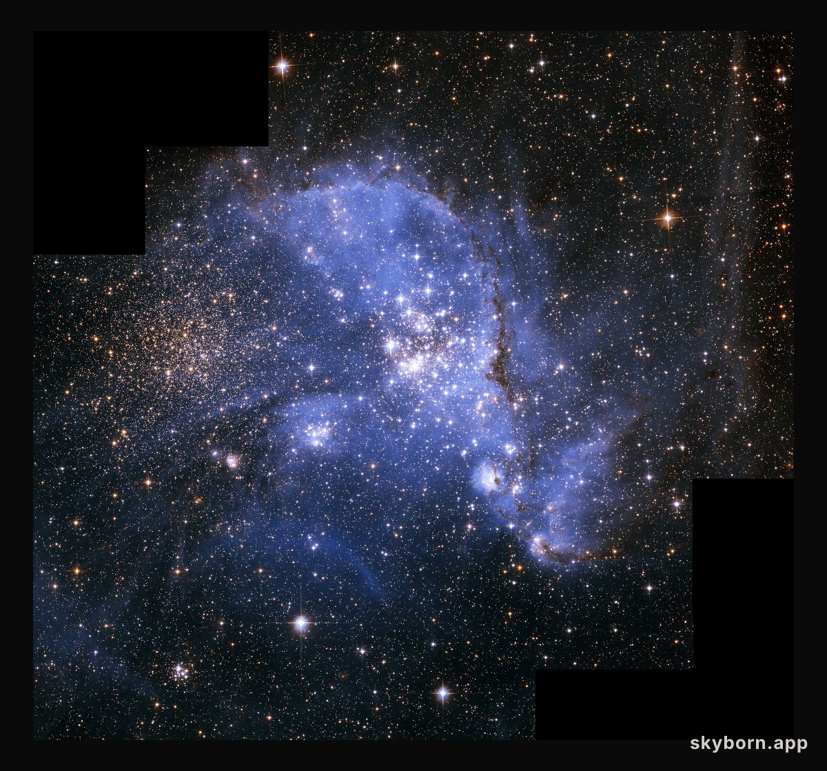 NGC 346 in the Small Magellanic Cloud