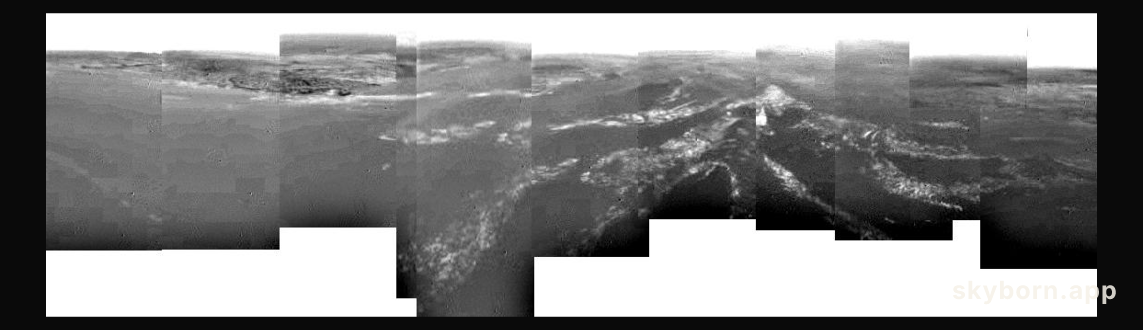 Eight Kilometers Above Titan