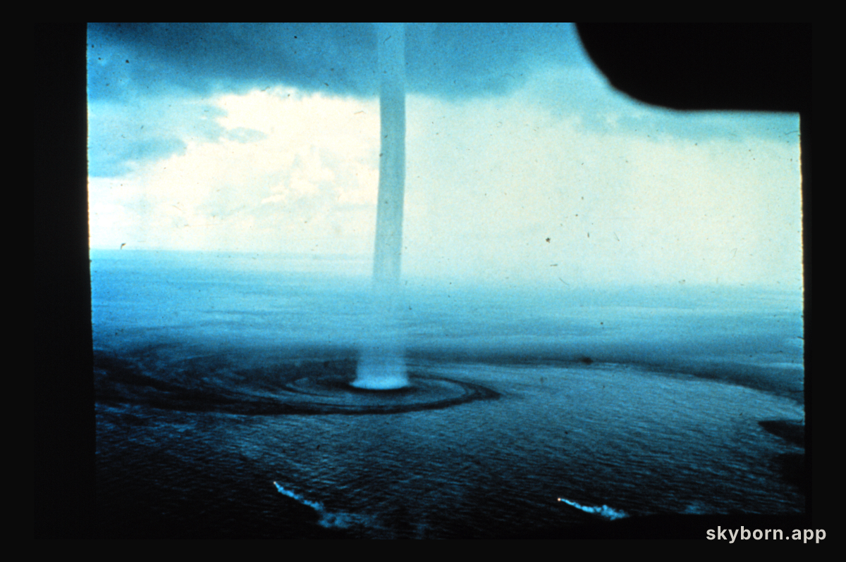 A Waterspout off the Florida Keys