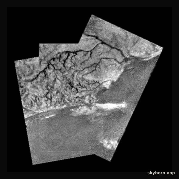 Riverbeds and Lakebeds Discovered on Saturn's Titan