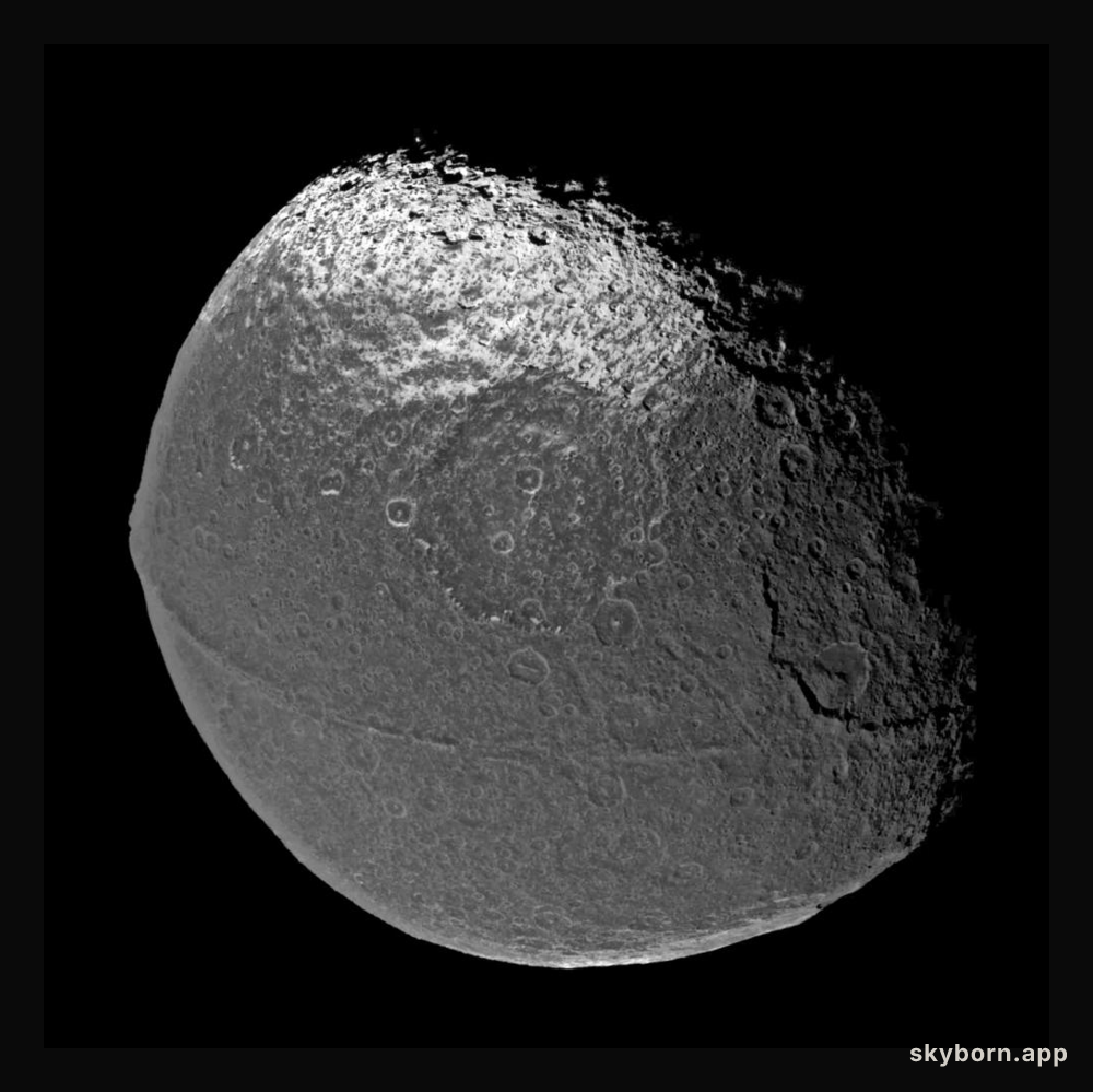 Saturn's Iapetus: Moon with a Strange Surface