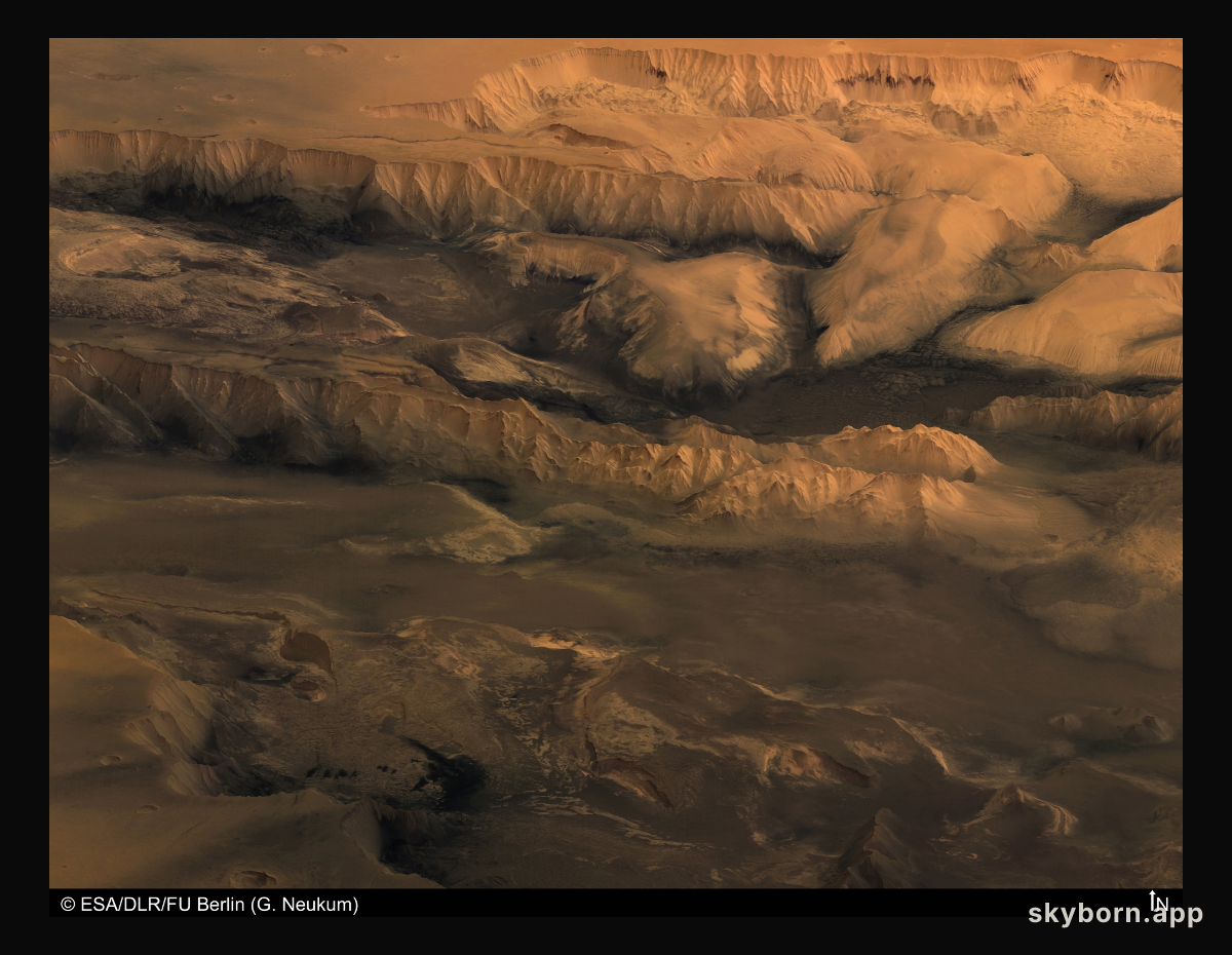Melas, Candor, and Ophir: Valleys of Mariner