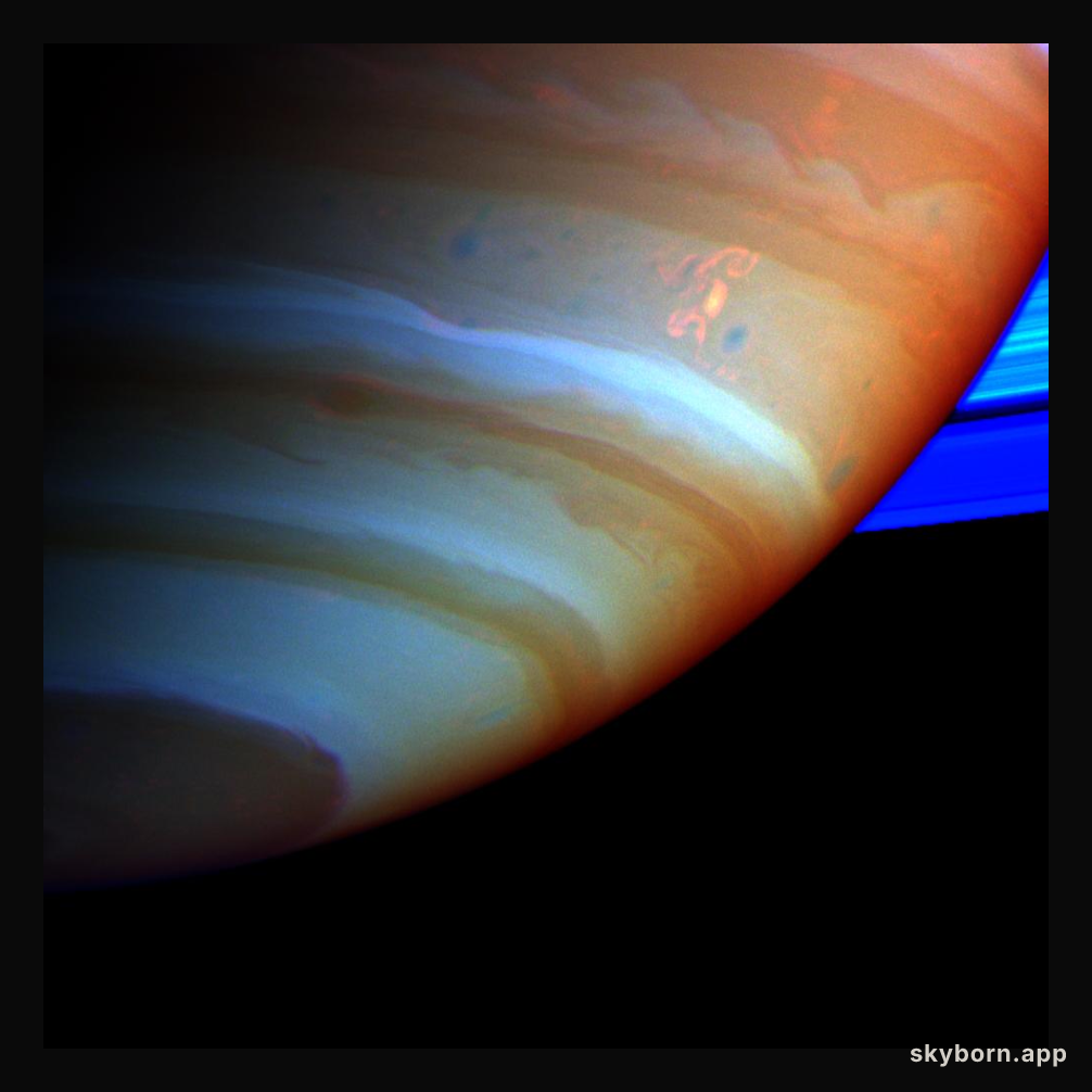 Saturn's Dragon Storm