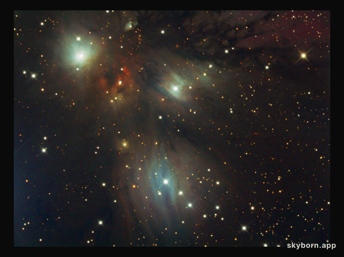 Still Life with NGC 2170