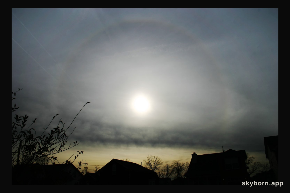 A Sun Halo Over Tennessee
